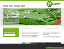Tablet Screenshot of fratellicrevola.com